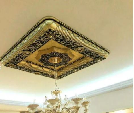 زیر لوستر ی جایگزین گچبری کناف و سقف کاذب