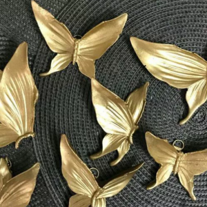 پروانه طلایی دیوارکوب دکوری