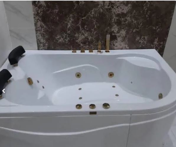 وان و جکوزی حمام 2نفره 175*120 آکریلیک